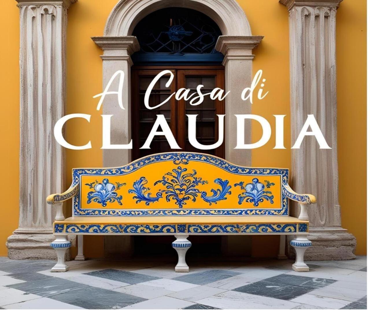 A Casa Di Claudia Apartment เนเปิลส์ ภายนอก รูปภาพ